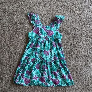 Du Pareil DPAM girls summer print dress size 8